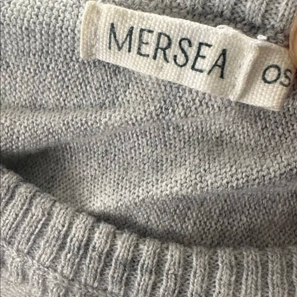 Catalina Sweater in Ash by Mersea - One Size - Picture 4 of 9